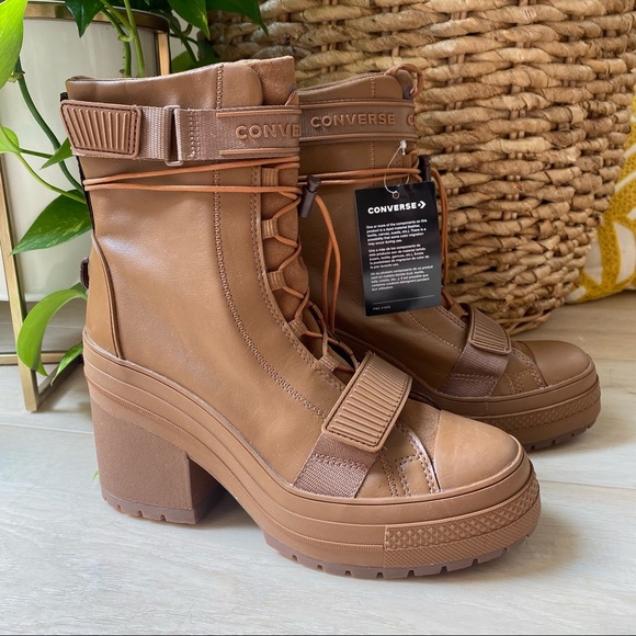 Converse GR 82 XX hi boot shoe wedge sneaker clove brown combat 8.5 9 9.5 gr82